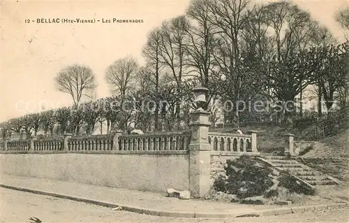AK / Ansichtskarte Bellac Les Promenades Bellac