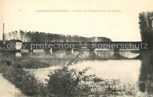 AK / Ansichtskarte Laroche_Migennes Le Pont du Chemin de fer de l Yonne Laroche Migennes