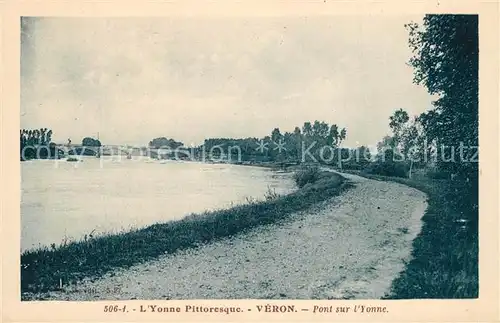 AK / Ansichtskarte Veron Pont sur l Yonne Veron