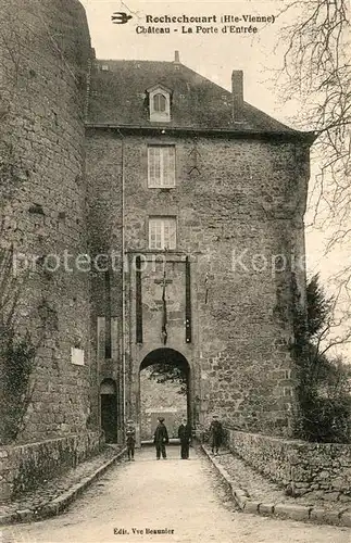 AK / Ansichtskarte Rochechouart Chateau La Porte d Entree Rochechouart