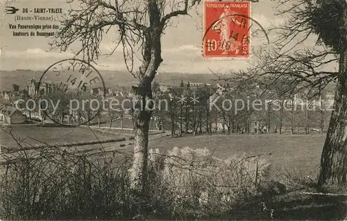 AK / Ansichtskarte Saint Yrieix sous Aixe Vue panoramique prise des hauteurs de Beaumont Saint Yrieix sous Aixe