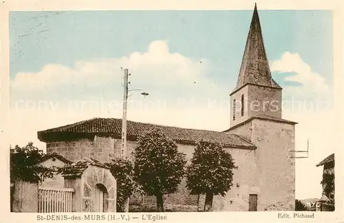 AK / Ansichtskarte Saint Denis des Murs Eglise Saint Denis des Murs