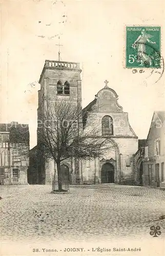 AK / Ansichtskarte Joigny_Yonne Eglise Saint Andre Joigny Yonne