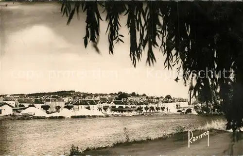 AK / Ansichtskarte Pont sur Yonne Vue generale des bords de l Yonne Pont sur Yonne