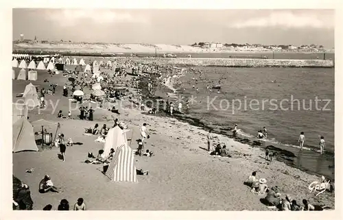 AK / Ansichtskarte Croix_de_Vie_Vendee La Plage Croix_de_Vie_Vendee