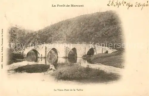 AK / Ansichtskarte Mervent Le Vieux Pont de la Vallee Mervent