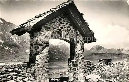 AK / Ansichtskarte Col_du_Petit_Saint_Bernard Entree du Jardin Botanique Col_du