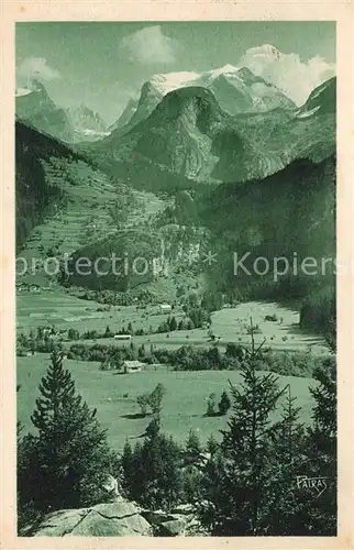 AK / Ansichtskarte Pralognan la Vanoise Panorama La Grande Casse Alpes Pralognan la Vanoise