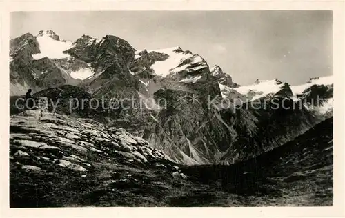 Col_de_l_Iseran La Table d Orientation et la Tsanteleina Gebirgspanorama Alpen Col_de_l_Iseran