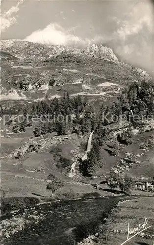 Tignes Cascade de Tignes et l Isere Alpes Francaises Tignes