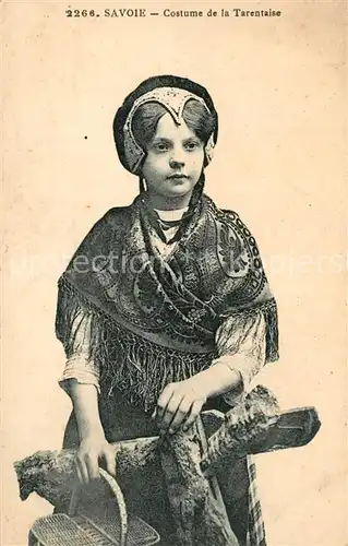 Trachten_Frankreich Costume de la Tarentaise Savoie 