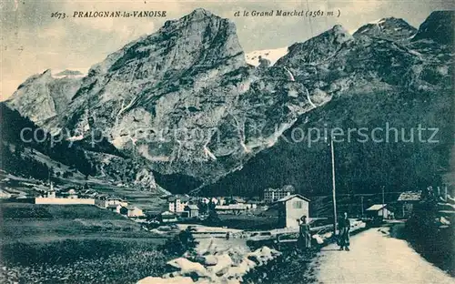 Pralognan la Vanoise Panorama et le Grand Marchet Alpes Francaises Pralognan la Vanoise