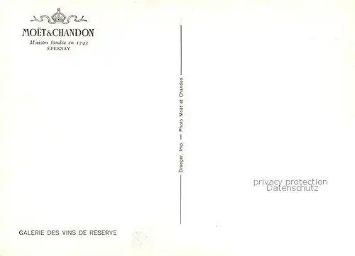 Epernay_Marne Moet et Chandon Weinkeller Epernay Marne