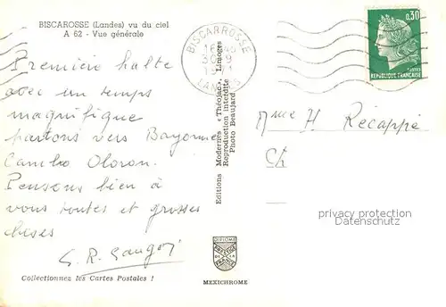Biscarosse Vue generale aerienne Biscarosse