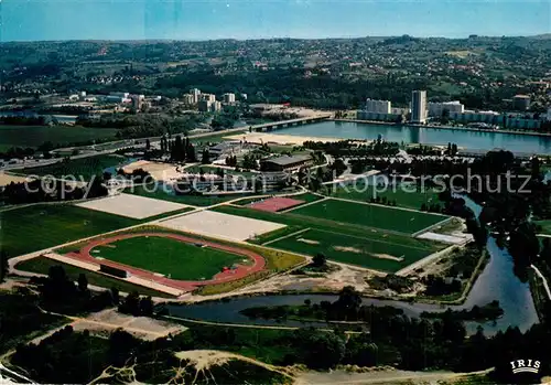 Vichy_Allier Ville sportive Le parc omnisports Pierre Coulon vu d avion Vichy Allier