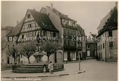 Colmar_Haut_Rhin_Elsass Schwarzenbergplatz Colmar_Haut_Rhin_Elsass