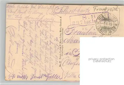 Loupmont Zerstoertes Dorf WK1 Loupmont