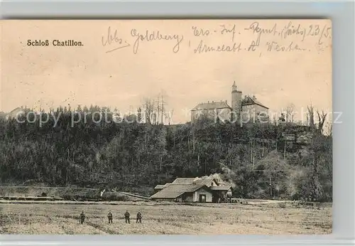 Chatillon_Allier Schloss Chatillon Chatillon Allier