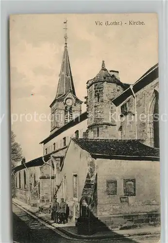 Vic sur Seille Kirche Vic sur Seille