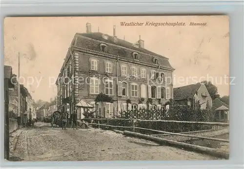 Blamont_Meurthe et Moselle Dorfmotiv Blamont