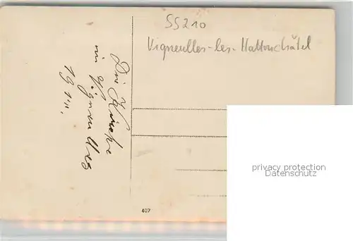 Vigneulles les Hattonchatel Kirche Inneres Vigneulles les Hattonchatel