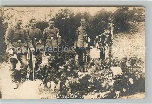 Kapellenberg Soldaten bei Beerdigung Kapellenberg