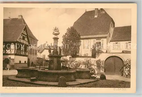 Ammerschwihr Brunnen Ammerschwihr