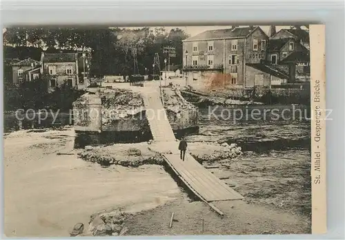 Saint Mihiel Gesprengte Bruecke Saint Mihiel