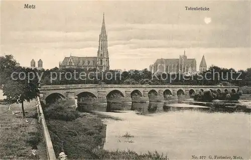 Metz_Moselle Totenbruecke Metz_Moselle