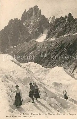 Chamonix La Mer de Glace le Grepon  Chamonix