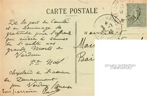 Verdun_Meuse Aufbahren Saerge Grabkammer Verdun Meuse