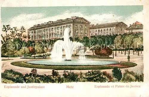 Metz_Moselle Esplanade Palais de Justice Metz_Moselle