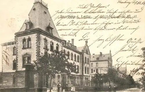 Saarburg_Lothringen Artilleriekaserne  Saarburg Lothringen