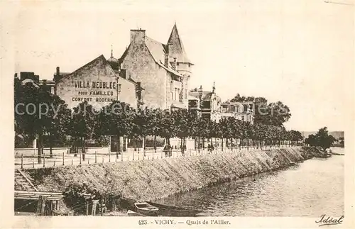 Vichy_Allier Quais de Allier Vichy Allier