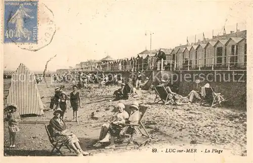 Luc sur Mer Strand Luc sur Mer