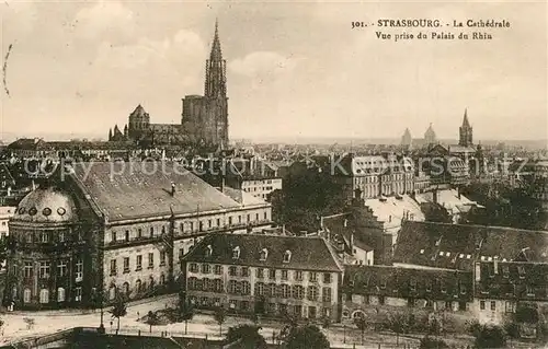 Strasbourg_Alsace Cathedrale Palais du Rhin Strasbourg Alsace