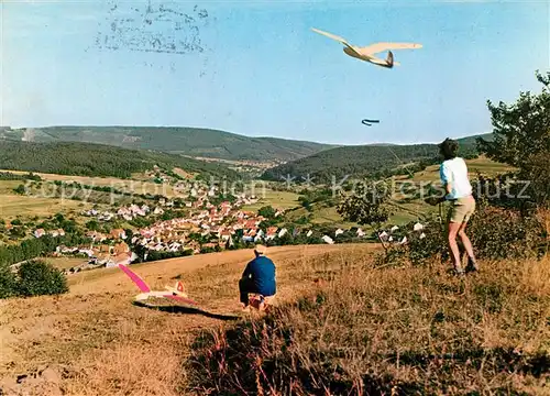 AK / Ansichtskarte Modellbau Modell Flug Frammersbach Spessart  