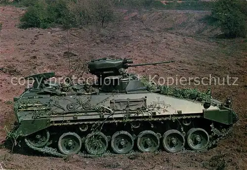 AK / Ansichtskarte Militaria_Panzer Sch?tzenpanzer Marder Deutsche Bundeswehr  Militaria Panzer
