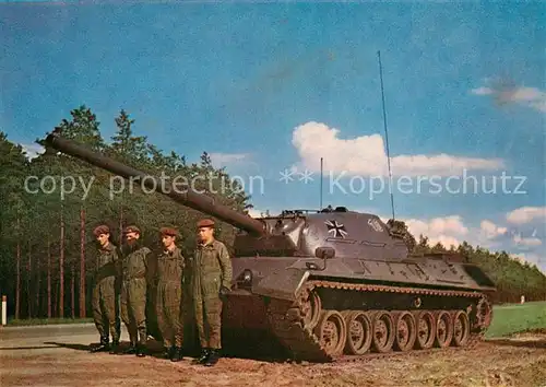 AK / Ansichtskarte Militaria_Panzer Standardpanzer Deutsche Bundeswehr  Militaria Panzer