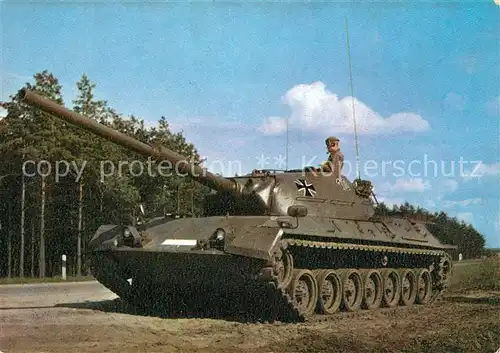 AK / Ansichtskarte Militaria_Panzer Standardpanzer Deutsche Bundeswehr  Militaria Panzer