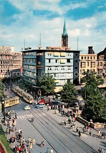 AK / Ansichtskarte Strassenbahn D?sseldorf Corneliusplatz K?nigsallee 
