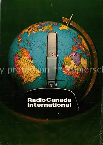 AK / Ansichtskarte Radio Canada International  