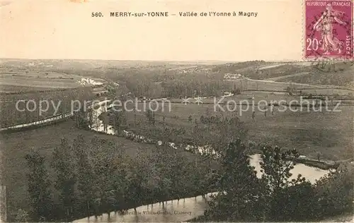 AK / Ansichtskarte Merry sur Yonne Vallee de lYonne a Magny Merry sur Yonne