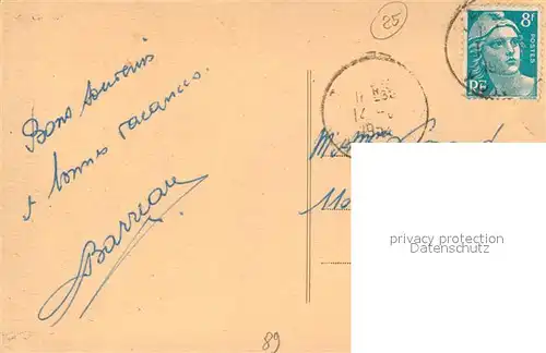 AK / Ansichtskarte Tanlay Une Vieille Cour Tanlay