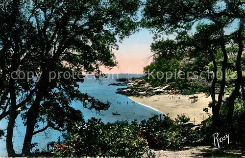 AK / Ansichtskarte Ile_de_Noirmoutier Vue prise du Tambourin sur le bois de la Chaize et la cote Ile_de_Noirmoutier