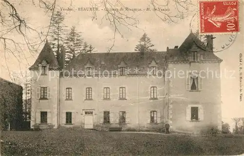 AK / Ansichtskarte Reaumur Chateau de Reaumur Reaumur