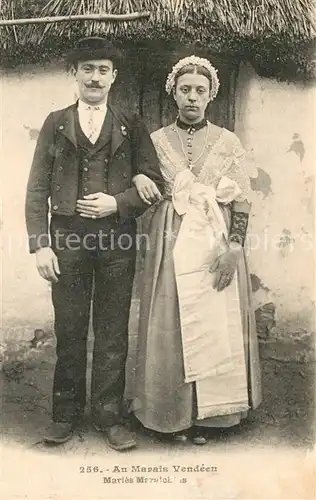 AK / Ansichtskarte Vendee Au Marais Vendeen Maries Meruici Vendee