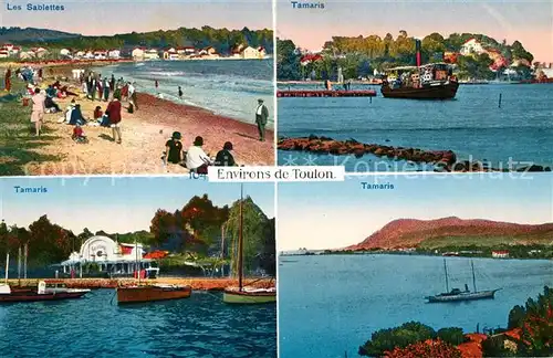 AK / Ansichtskarte Tamaris Les Sablettes Teilansichten Tamaris