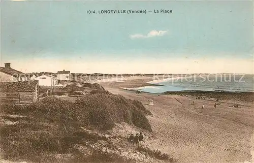 AK / Ansichtskarte Longeville sur Mer La Plage Longeville sur Mer
