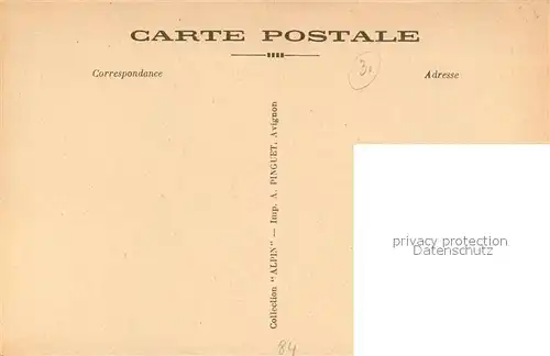 AK / Ansichtskarte Avignon_Vaucluse Grande Cour dHonneur du Palais des Papes Avignon Vaucluse